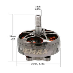 4pcs/lot EMAX ECOII Series eco ii 2807 6S 1300KV Brushless Motor For 7'' FPV Racing RC Drone Diy parts - Thedroneflight