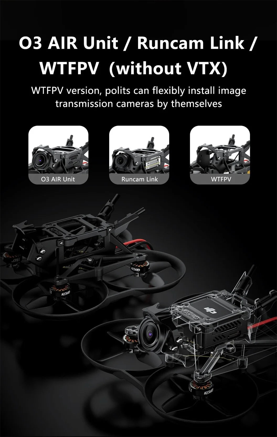 GEPRC DarkStar20 WTFPV Cinewhoop Quadcopter