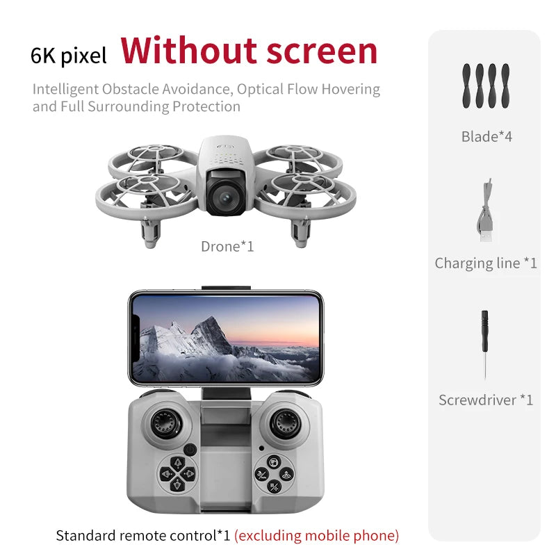 V53 GPS Drone - 8K HD 180° Dual Camera with 5G WiFi & Brushless Motor