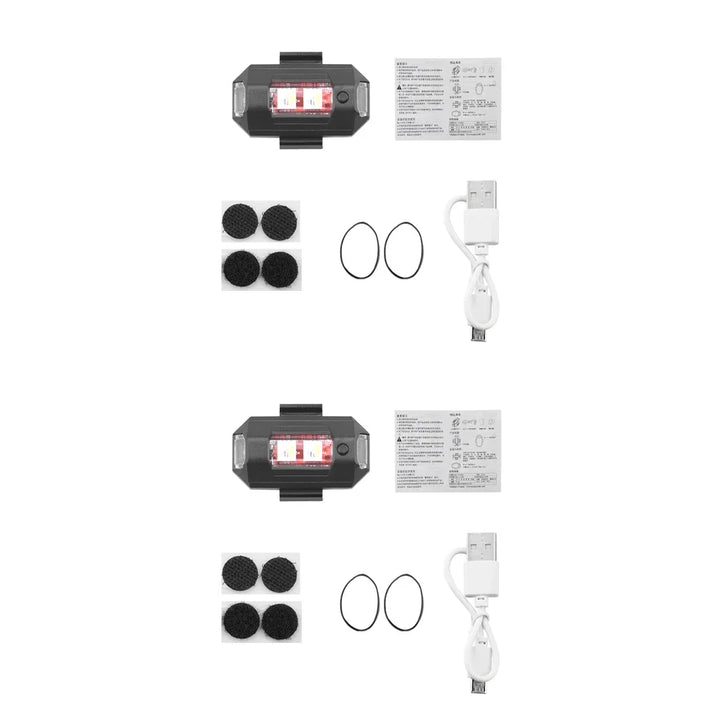Mini Drone Strobe Light - 6-Color Anti-Collision LED for DJI NEO/Mini 4 Pro/Mavic 3