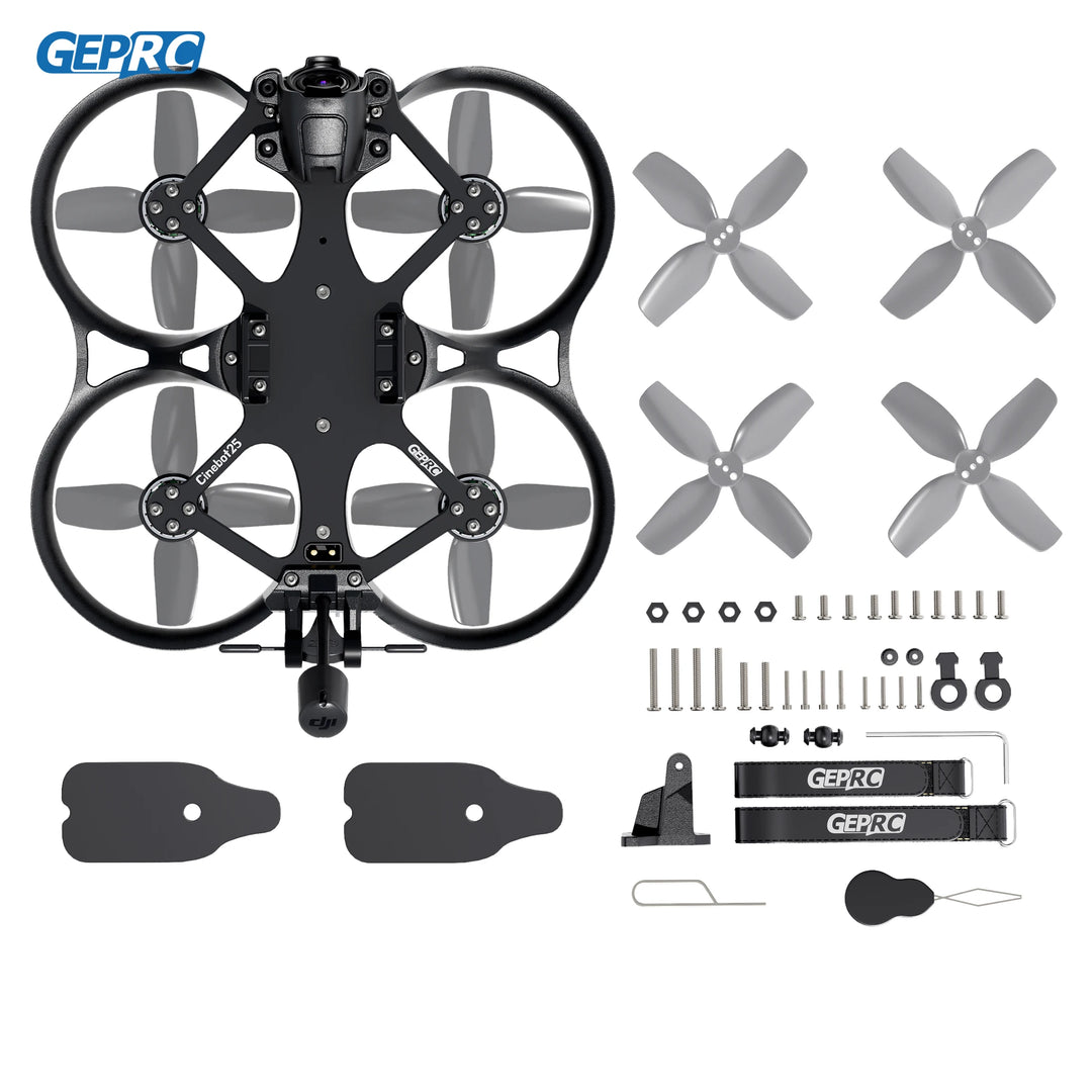 GEPRC Cinebot25 S HD O3 FPV Drone 2.5inch G4 45A AIO FC 1505 4300KV Motor RCintegrated 45A BLS ESC Racing Freestyle Quadcopter