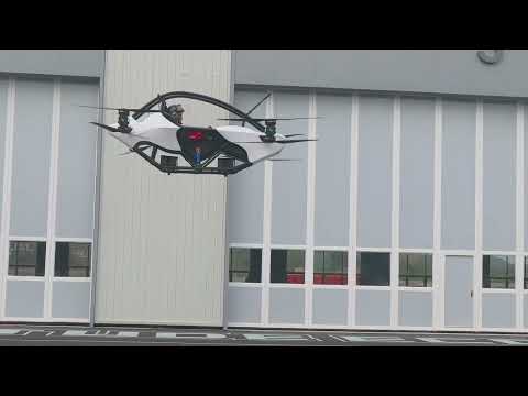 Uwant Eagle PRO eVTOL Manned Aircraft — 300KG MTOW, 100km/h, 30-45 Min, RTK GPS, 8-Motor, Aviation Aluminum & Carbon Fiber