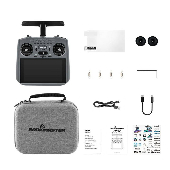 RadioMaster AX12 Android FPV Radio Controller ELRS 2.4G HD Touchscreen HDMI