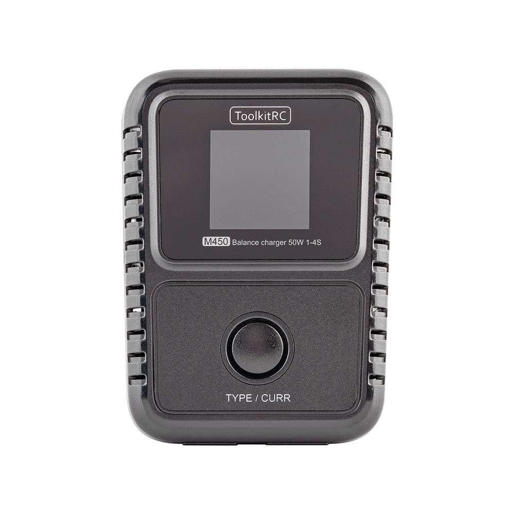 ToolkitRC M450 50W AC Smart LiPo Charger, 2S–4S