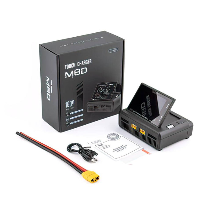 ToolkitRC M8D Dual-Channel 1600W Smart Charger