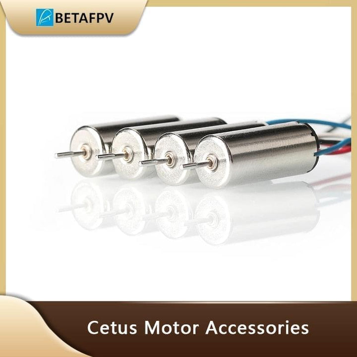 BETAFPV Cetus Motor Accessories 7x16mm 19000KV Brushed Motors with JST-1.25 Connector for Cetus FPV Kit Quadcopter (SET OF 4)