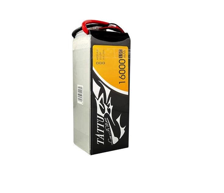 TATTU 16000mAh 22.2V 6S LiPO Battery 15C