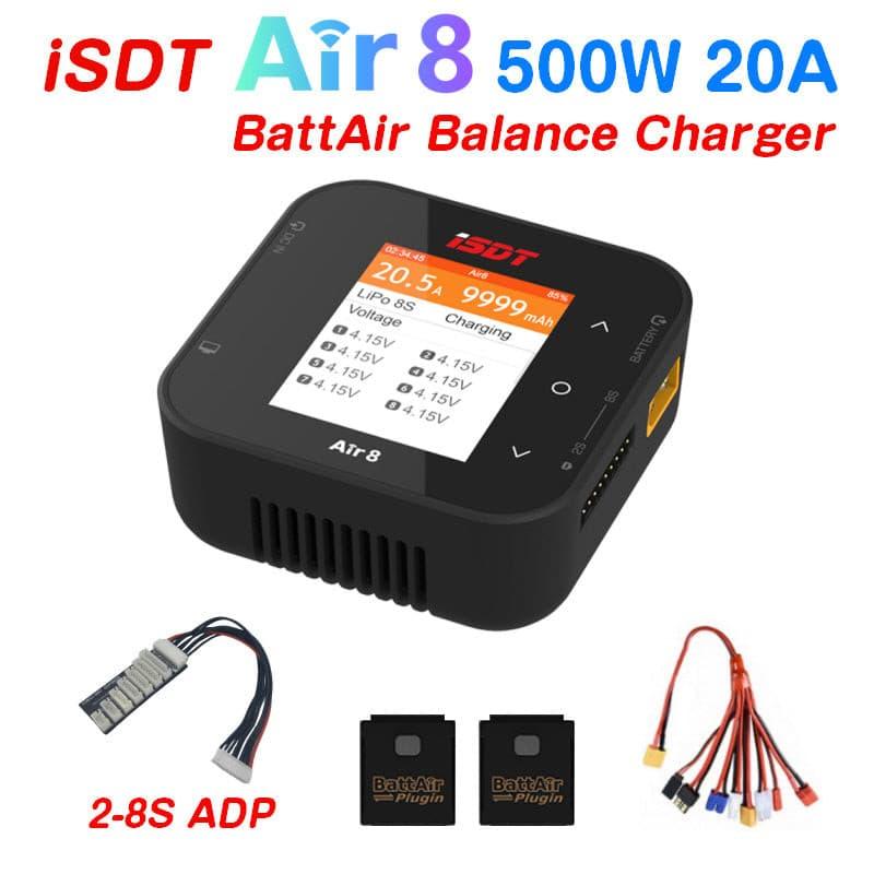 ISDT Air8 500W 20A 1-8S DC Charger.
