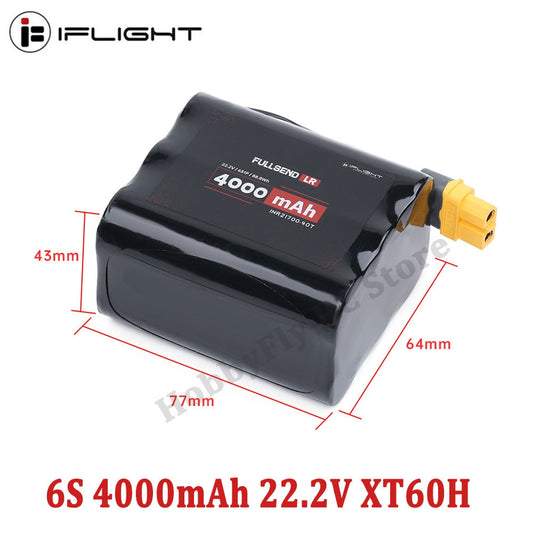 iFlight LR Series 4000mAh 6S 22.2V With XT60H Connector