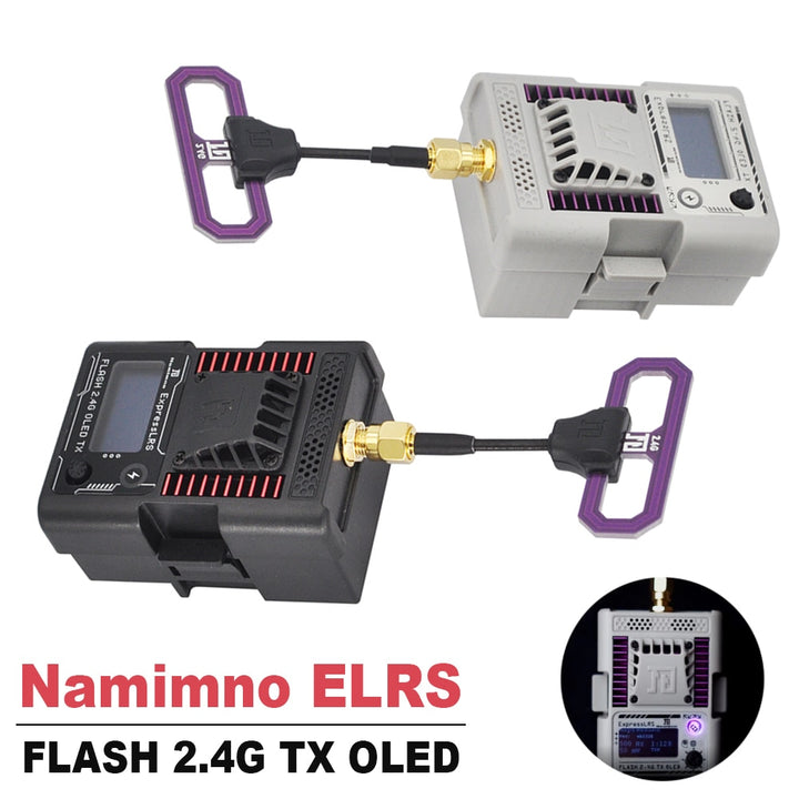 1000mW NAMIMNO ELRS 2.4GHz Flash TX V2 Module with OLED and Nano Mini Receiver