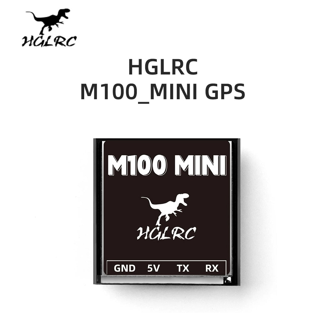 HGLRC M100 MINI GPS 10th Generation UBLOX Chip  three-mode positioning 3.3V-5V For FPV Racing Drone For RC FPV Freestyle Drone