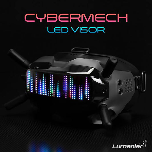 Lumenier CYBERMECH LED Visor RGB High-density Display With 432 LEDs 2-6S For DJI FPV Goggles V1 / V2 LED PANEL