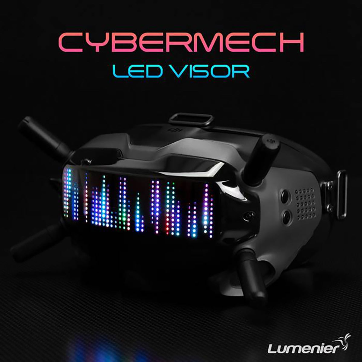 Lumenier CYBERMECH LED Visor RGB High-density Display With 432 LEDs 2-6S For DJI FPV Goggles V1 / V2 LED PANEL