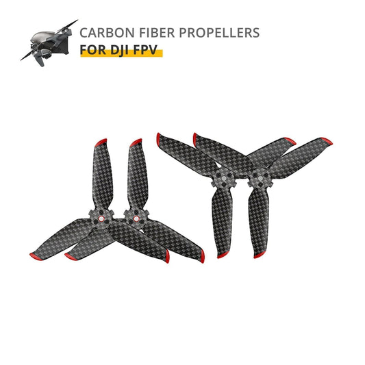 Carbon Fiber Propeller for DJI FPV Hard & Durable Lightweight Propellers 5328S Foldable Low Noise Props Blades Drone Accessories