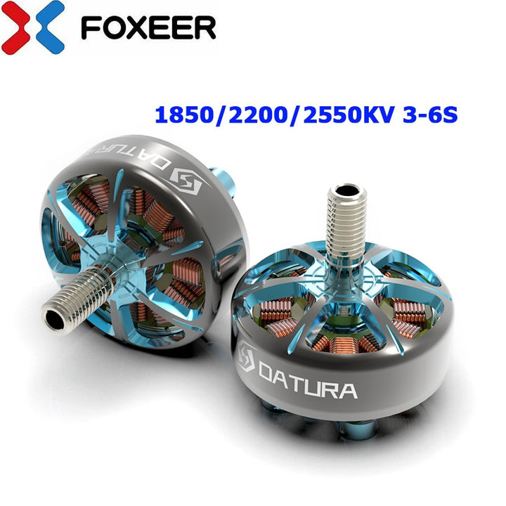 Foxeer Datura 1404 / 2105.5 / 2207.5 / 2306.5 / 2806.5 Fpv Brushless Motor Voor Fpv Cinewhoop Ducted Freestyle Racing Drones